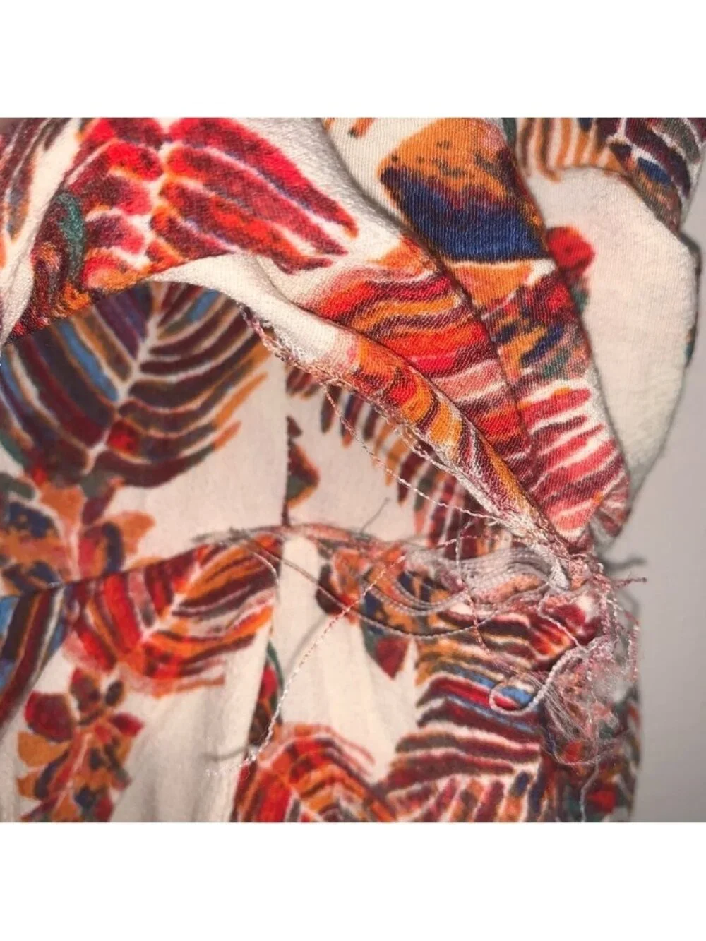 Free People Hot Tropics Floral Cropped Wide Leg Jumpsuit 2